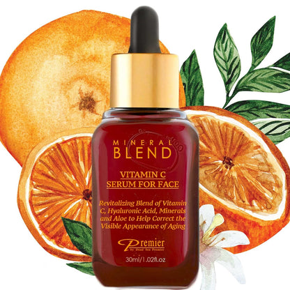 Sérum Vitamina C con Ácido Hialurónico y Aceite de Escaramujo