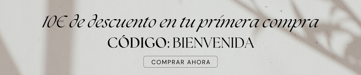 10 € de descuento en tu primera compra con el código BIENVENIDA. Comprar ahora.
